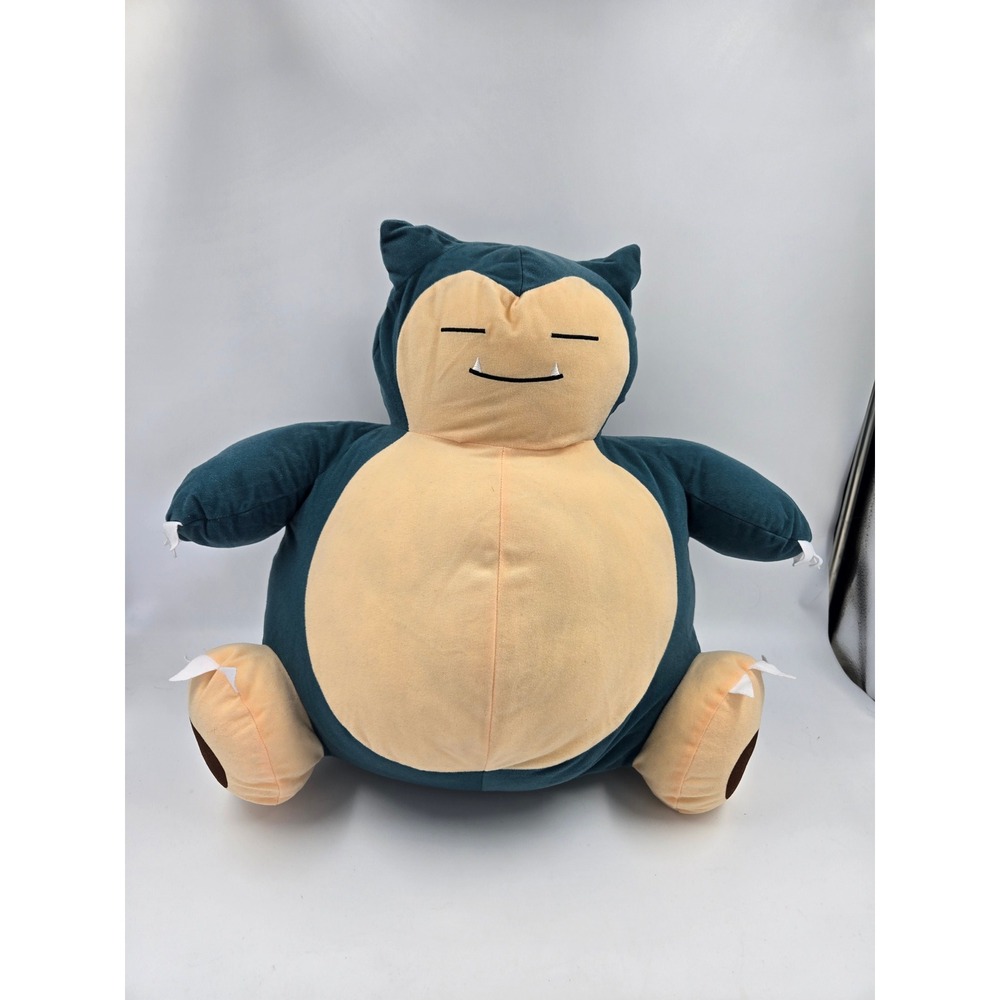 Pokemon Snorlax Plush 17" Jumbo Large Stuffed Animal Toy Factory Nintendo 2022